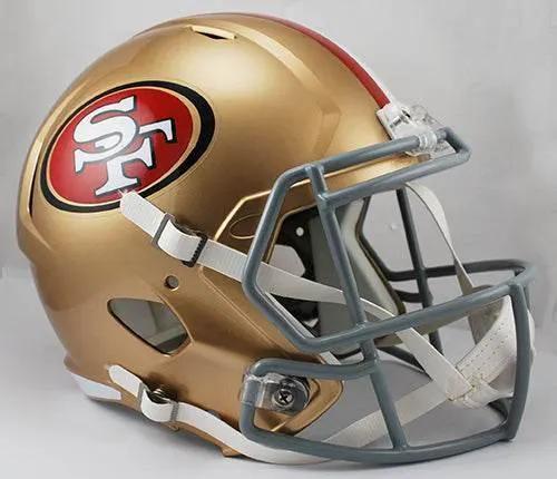  San Francisco 49ers Deluxe Replica Speed Helmet For Display -  ToylandEU™