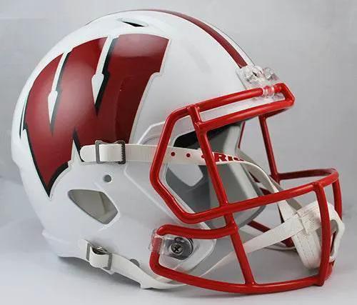  Wisconsin Badgers Deluxe Replica Speed Helmet by Riddell -  ToylandEU™