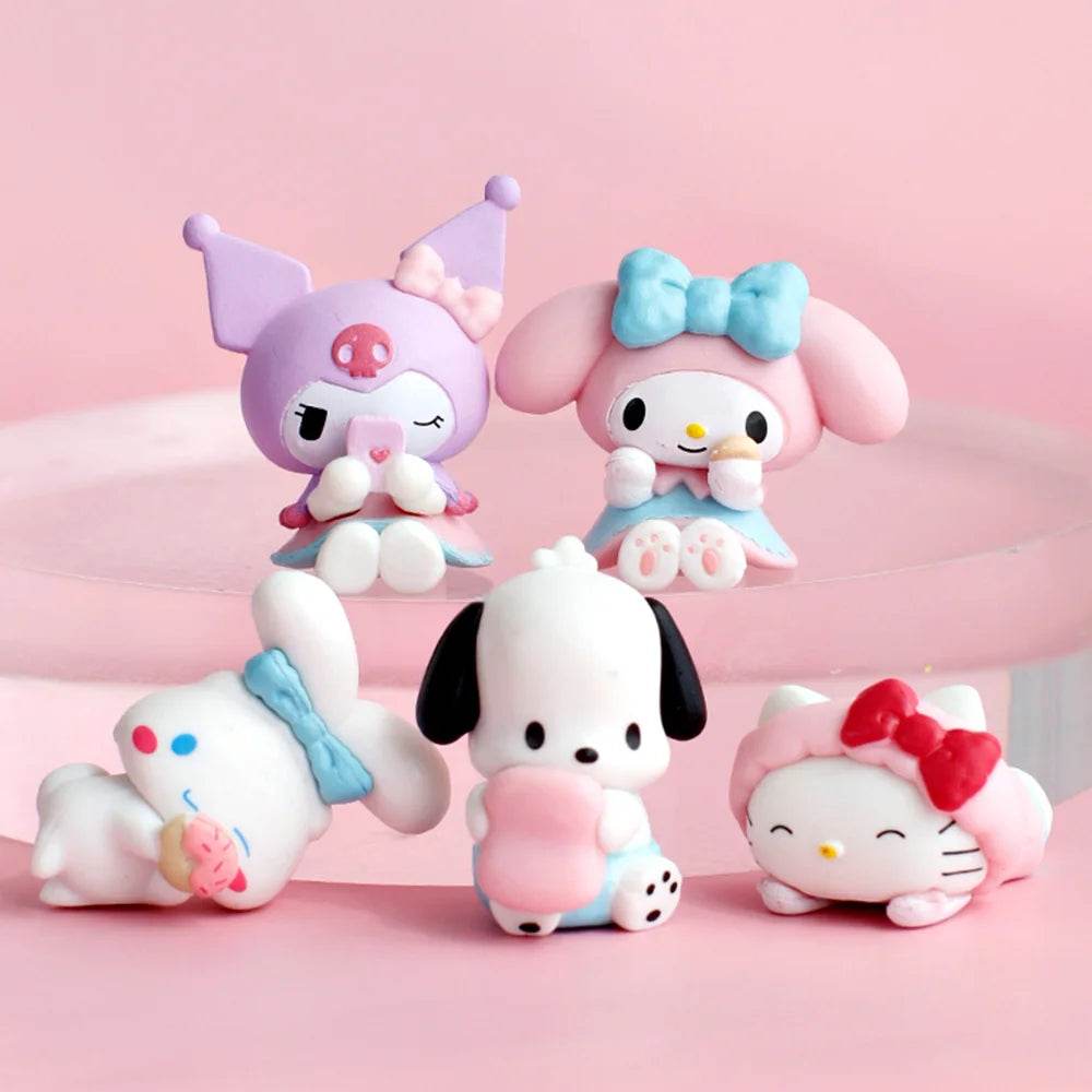 Deluxe Sanrio Figure Set Five Piece Multi Character For Fans - ToylandEU