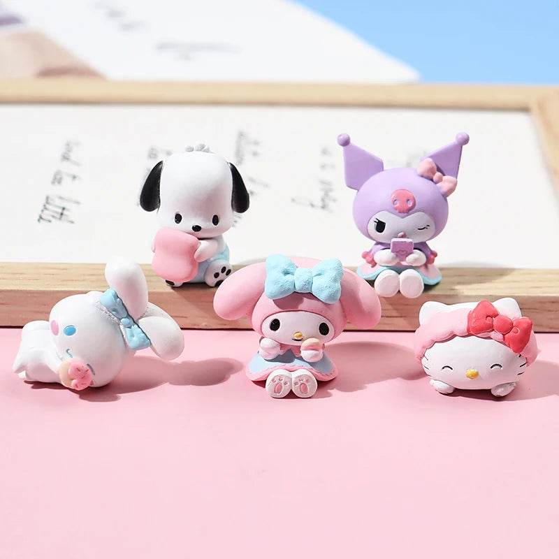 Deluxe Sanrio Figure Set Five Piece Multi Character For Fans - ToylandEU