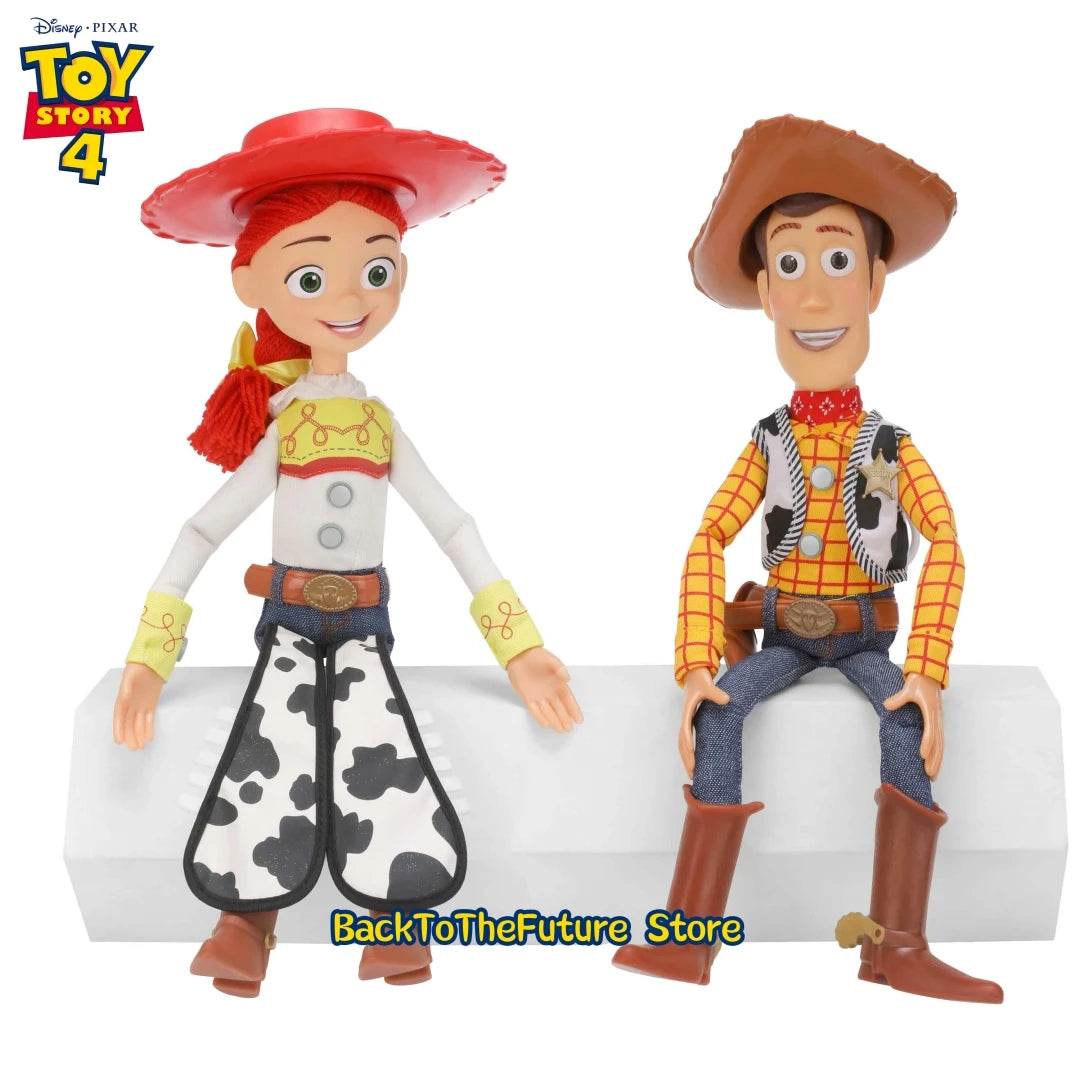 Deluxe Toy Story 4 Talking Woody Jessie Figures For Kids - ToylandEU