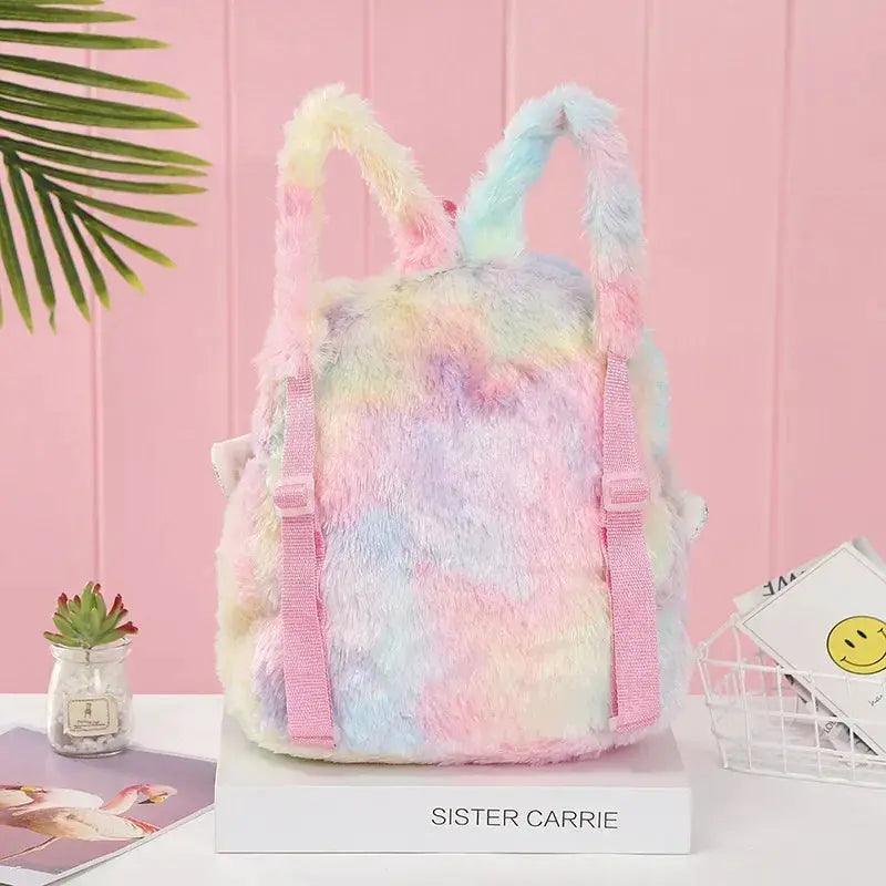  Deluxe Unicorn Backpack 3D Fur Design Toyland EU -  ToylandEU™