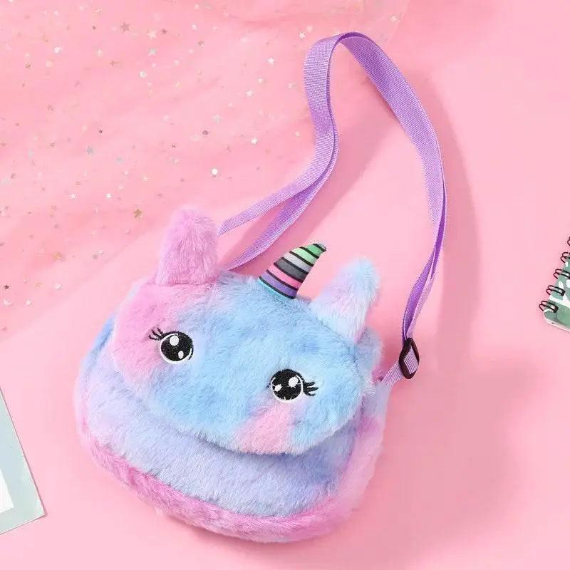  Deluxe Unicorn Backpack 3D Fur Design Toyland EU -  ToylandEU™