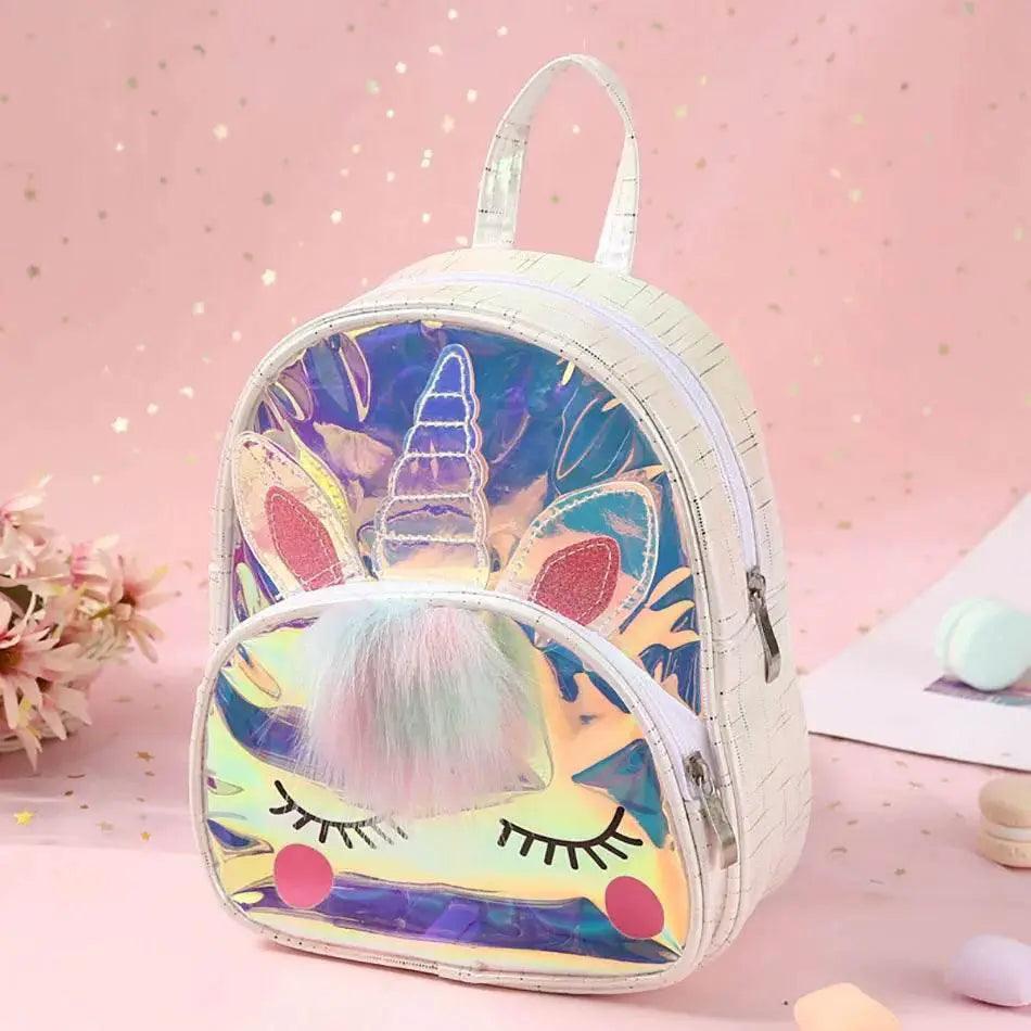  Deluxe Unicorn Backpack 3D Fur Design Toyland EU -  ToylandEU™