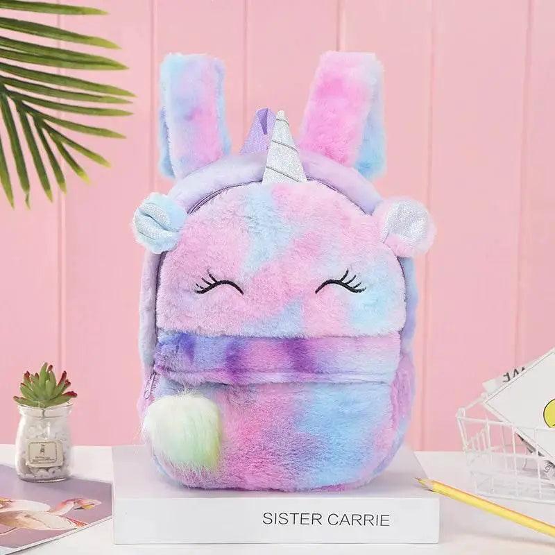  Deluxe Unicorn Backpack 3D Fur Design Toyland EU -  ToylandEU™