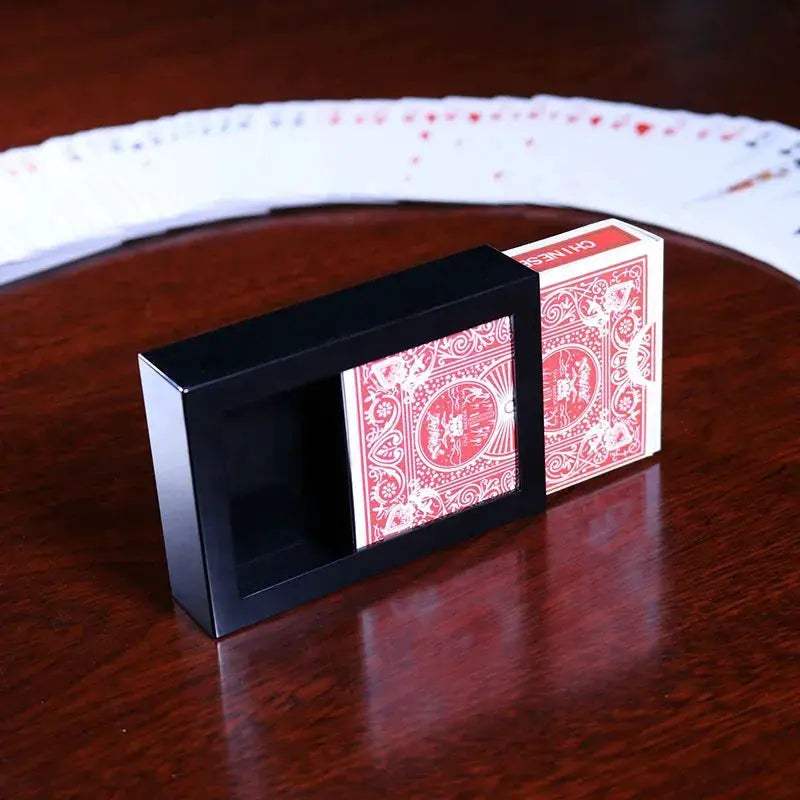Deluxe Vanishing Card Box for Magic Tricks and Mentalism Performances - ToylandEU