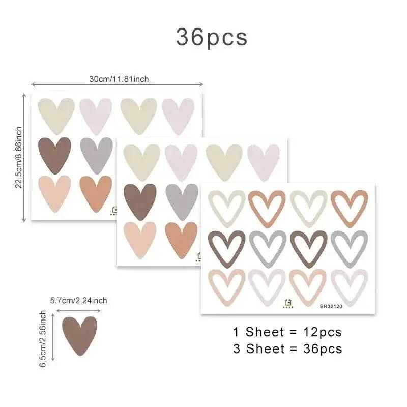  Deluxe Wall Stickers 36 Piece Set Toyland EU -  ToylandEU™