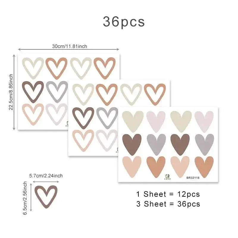  Deluxe Wall Stickers 36 Piece Set Toyland EU -  ToylandEU™