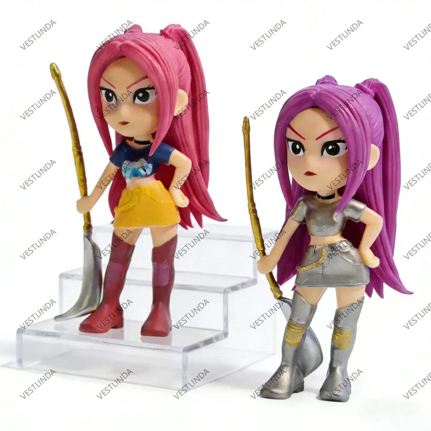 Demon Hunter Action Figures Anime Collectibles Set Rumi Mira Zoey - ToylandEU
