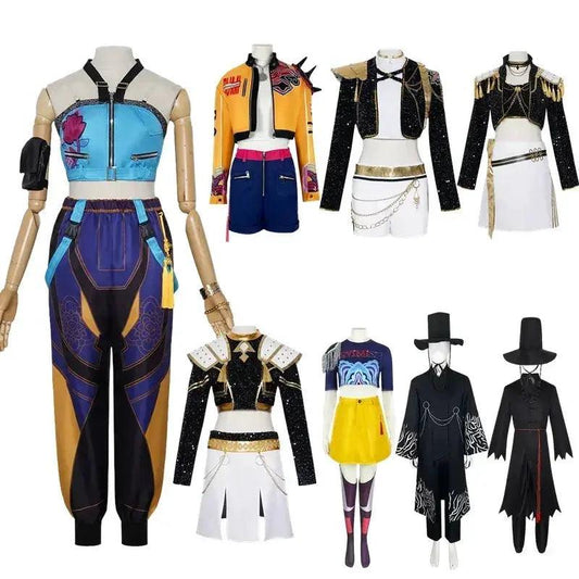  Demon Hunter Cosplay Costume Authentic For Kids Adults -  ToylandEU™