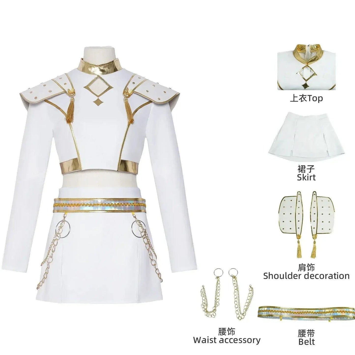  Demon Hunter Cosplay Costume Authentic For Kids Adults -  ToylandEU™
