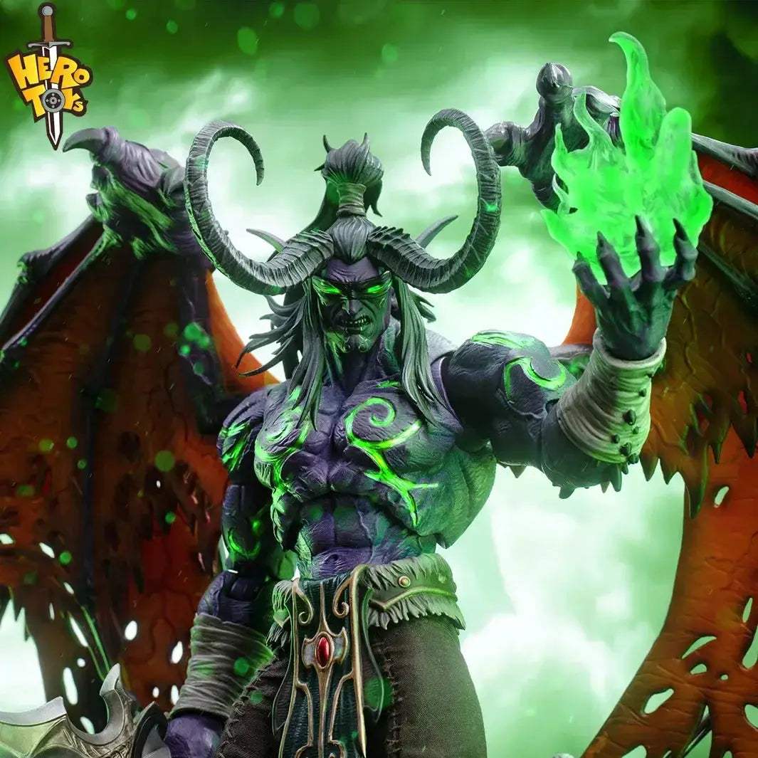 Demon Hunter Illidan 1 Tenth Scale Action Figure Collectible - ToylandEU