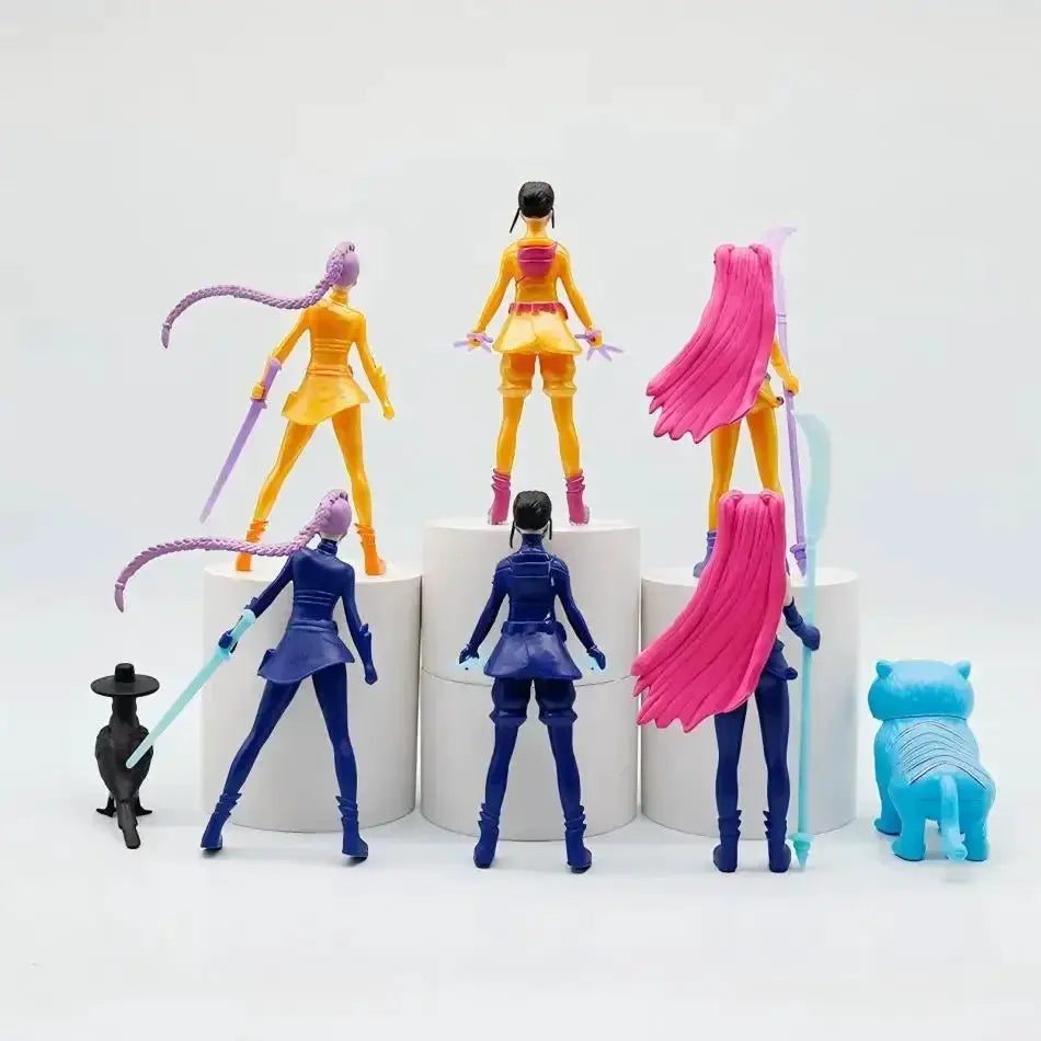 Demon Hunters Action Figure Collectible PVC Desk Decor - ToylandEU