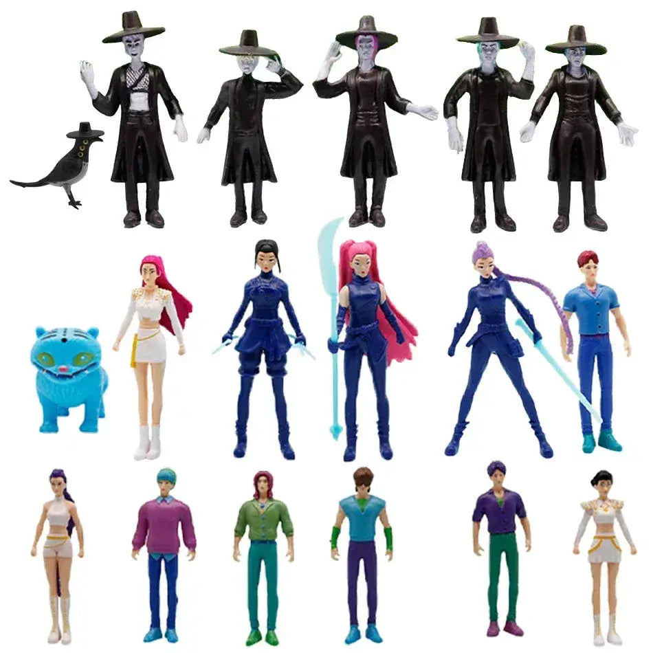 Demon Hunters Action Figure Collectible PVC Desk Decor - ToylandEU