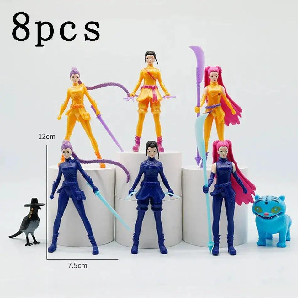  Demon Hunters Action Figure Desk Decor Collectible PVC -  ToylandEU™