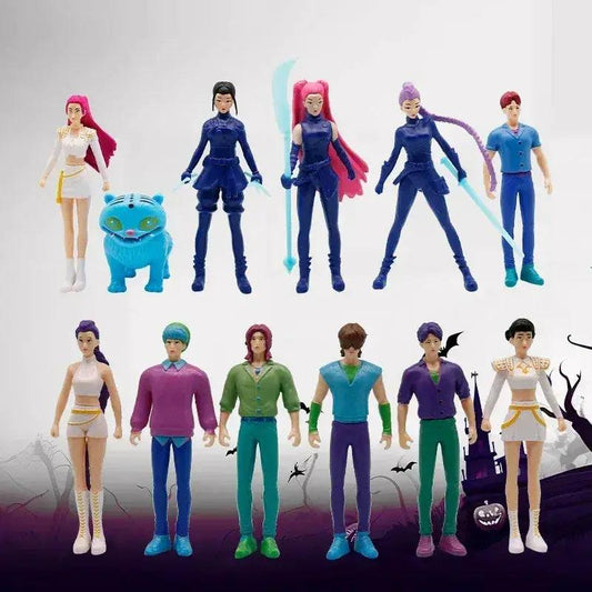 Demon Hunters Action Figures PVC Collectibles 12 Piece -  ToylandEU™