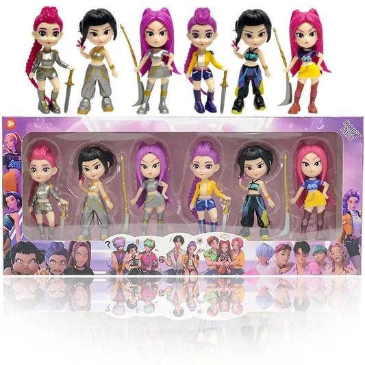  Demon Hunters Anime Figure Set Rumi Zoe Mira -  ToylandEU™