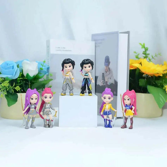  Demon Hunters Anime Figure Set Rumi Zoe Mira -  ToylandEU™