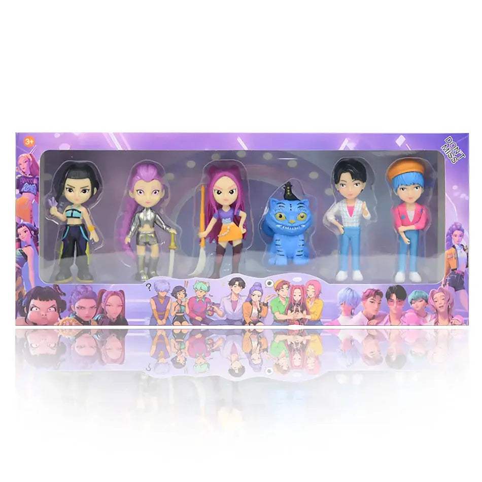  Demon Hunters Anime Figure Set Rumi Zoe Mira -  ToylandEU™