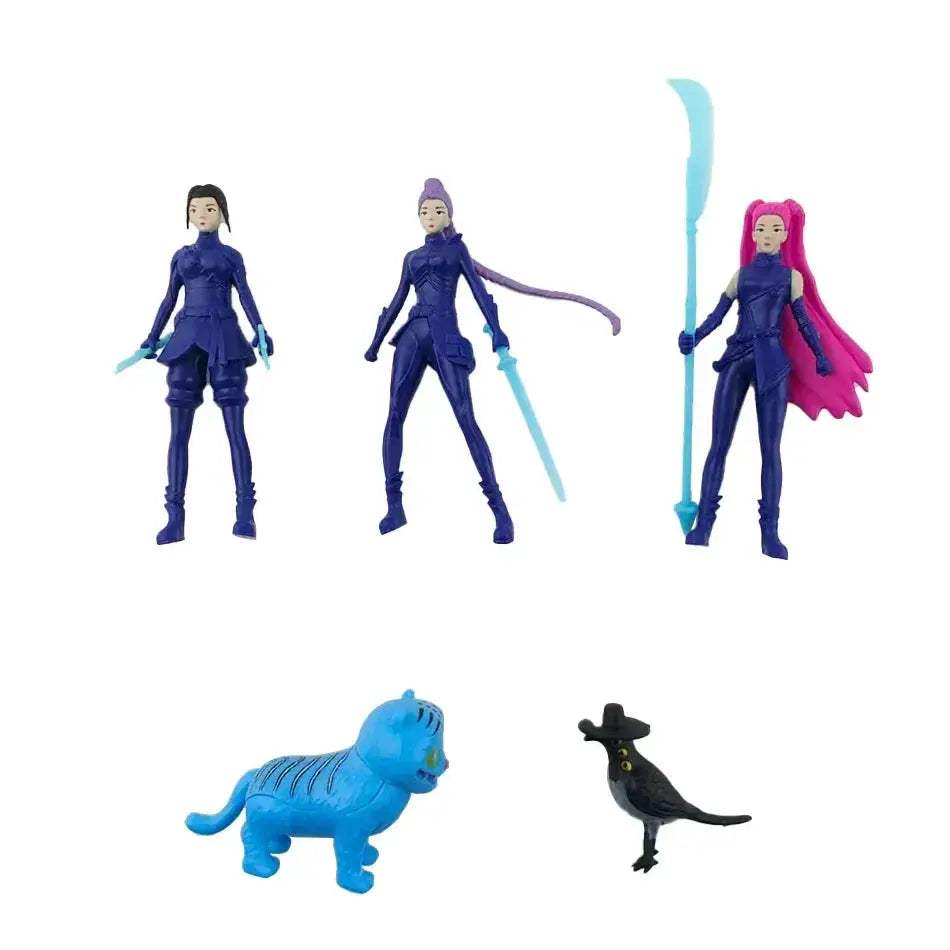 Demon Hunters Kpop Anime Figurine Set For Desk Decor - ToylandEU