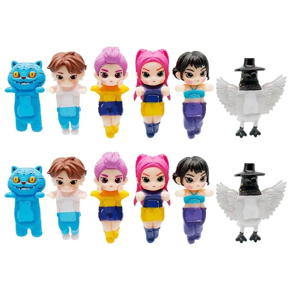  Demon Hunters Kpop Q Version Collectible Figure Premium -  ToylandEU™