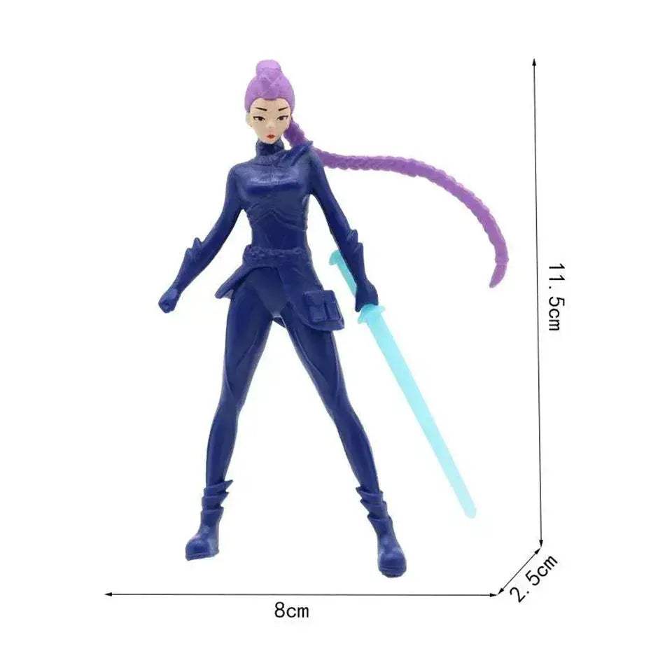 Demon Hunters PVC Figure Anime Figurine Desk Decor - ToylandEU