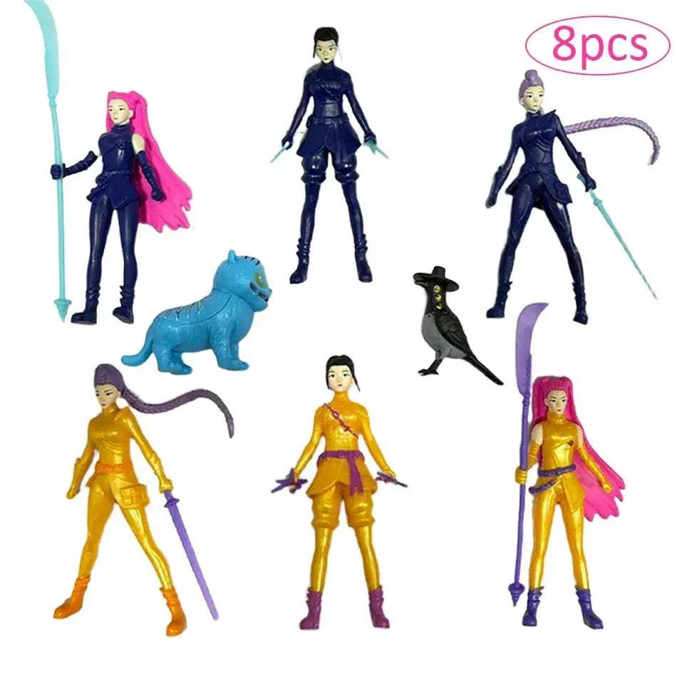 Demon Hunters PVC Figure Anime Figurine Desk Decor - ToylandEU