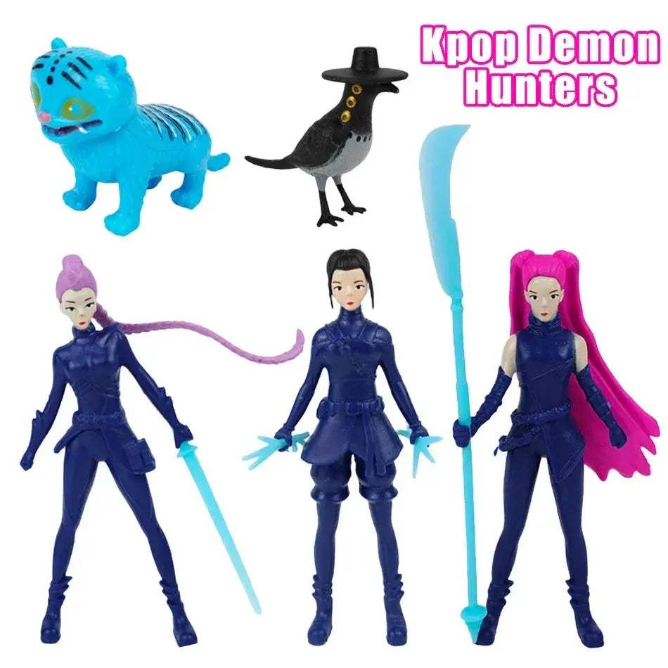 Demon Hunters PVC Figure Collectible Toy For Room Decor - ToylandEU