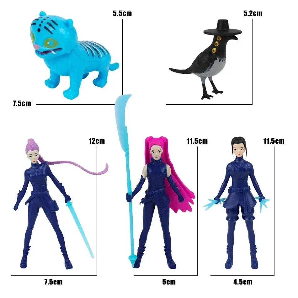 Demon Hunters PVC Figure Collectible Toy For Room Decor - ToylandEU