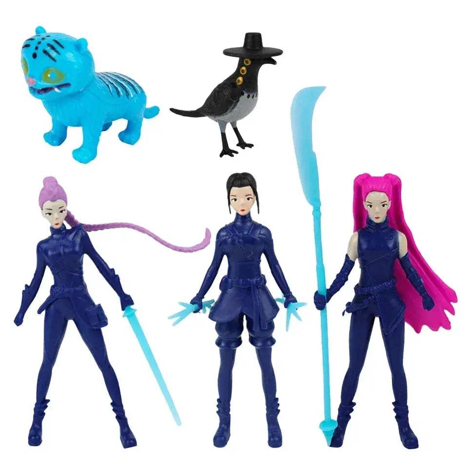 Demon Hunters PVC Figure Collectible Toy For Room Decor - ToylandEU