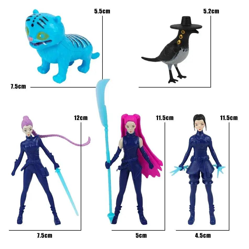  Demon Hunters PVC Figure Collectible Toy Room Decor -  ToylandEU™