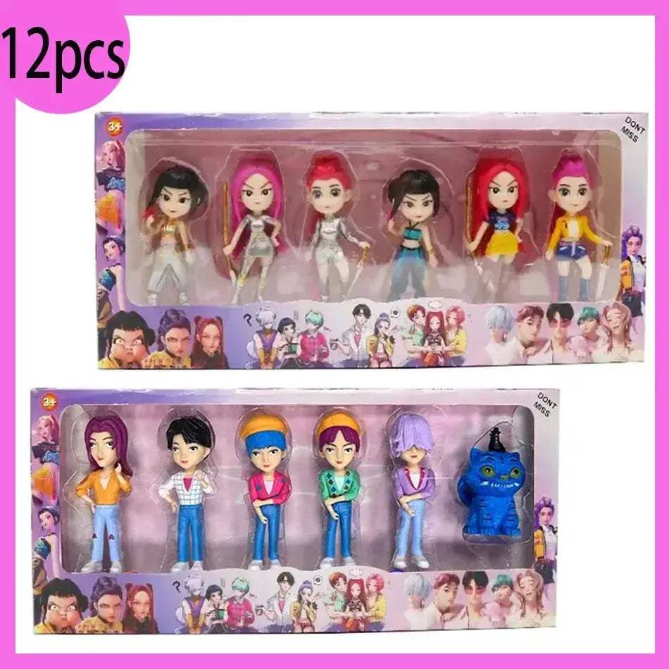 Demon Hunters PVC Figure Rumi Zoe Mira Anime Collectible - ToylandEU