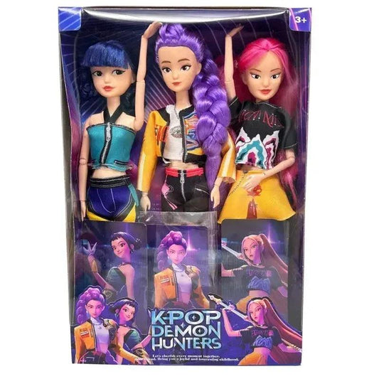  Demon Hunters Vinyl Doll Collectible Gift Set Premium -  ToylandEU™