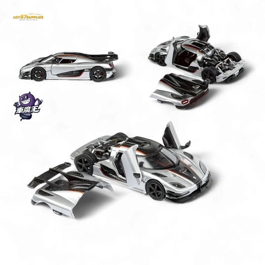  Demon King Agera ONE:1 Silver 1:64 -  ToylandEU™
