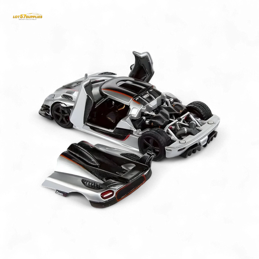  Demon King Agera ONE:1 Silver 1:64 -  ToylandEU™