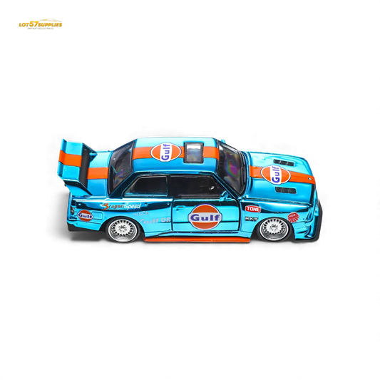 Demon King Auto BMW E30 Gulf Diecast Scale 1 To 64 With Opening Hood - ToylandEU