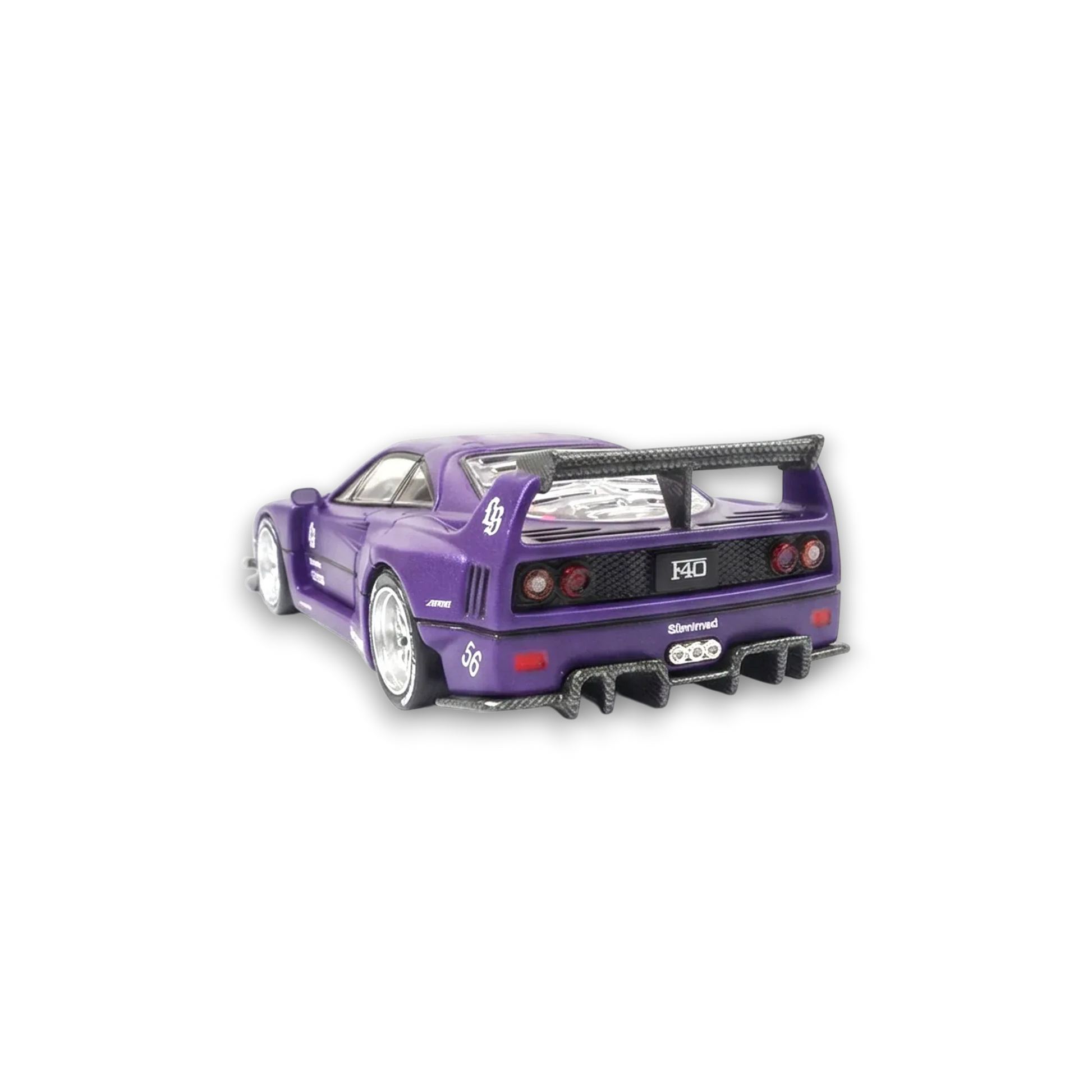 Demon King Auto F40 Royal Purple 1:64 - ToylandEU