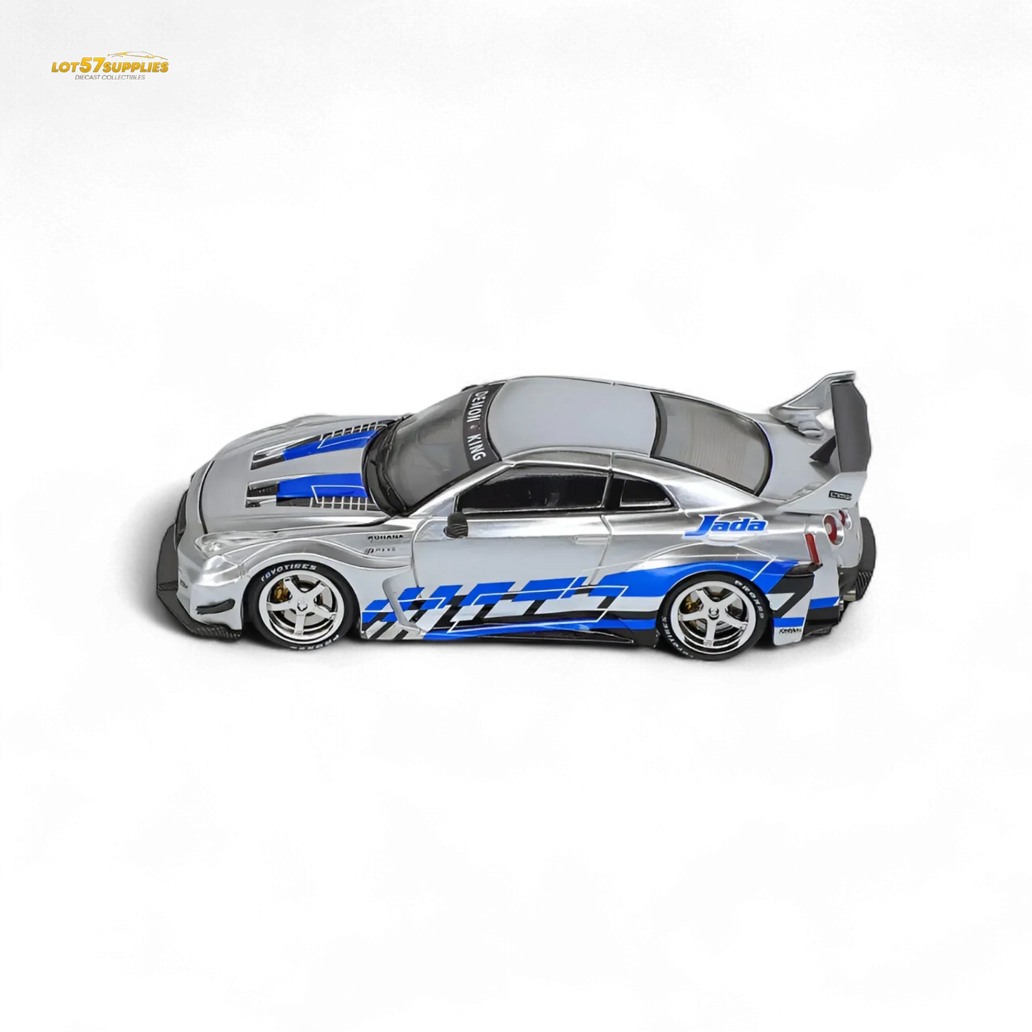 Demon King Auto GTR35 RR Blueberry Livery 1:64 - ToylandEU