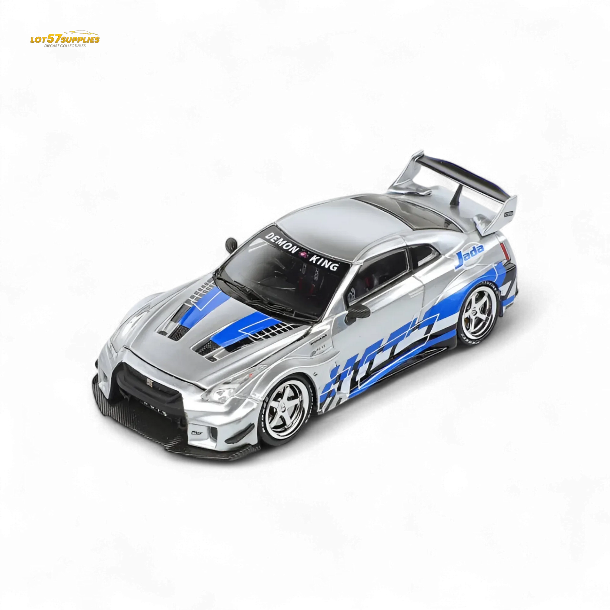Demon King Auto GTR35 RR Blueberry Livery 1:64 - ToylandEU