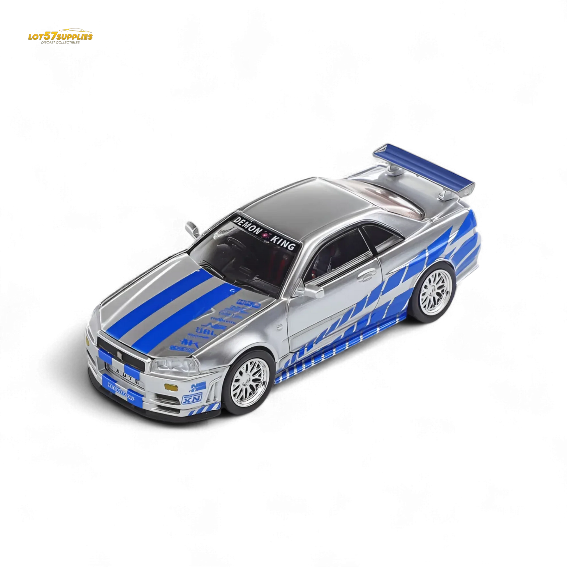 Demon King Auto Skyline GT-R R34 Z-Tune 1:64 - ToylandEU