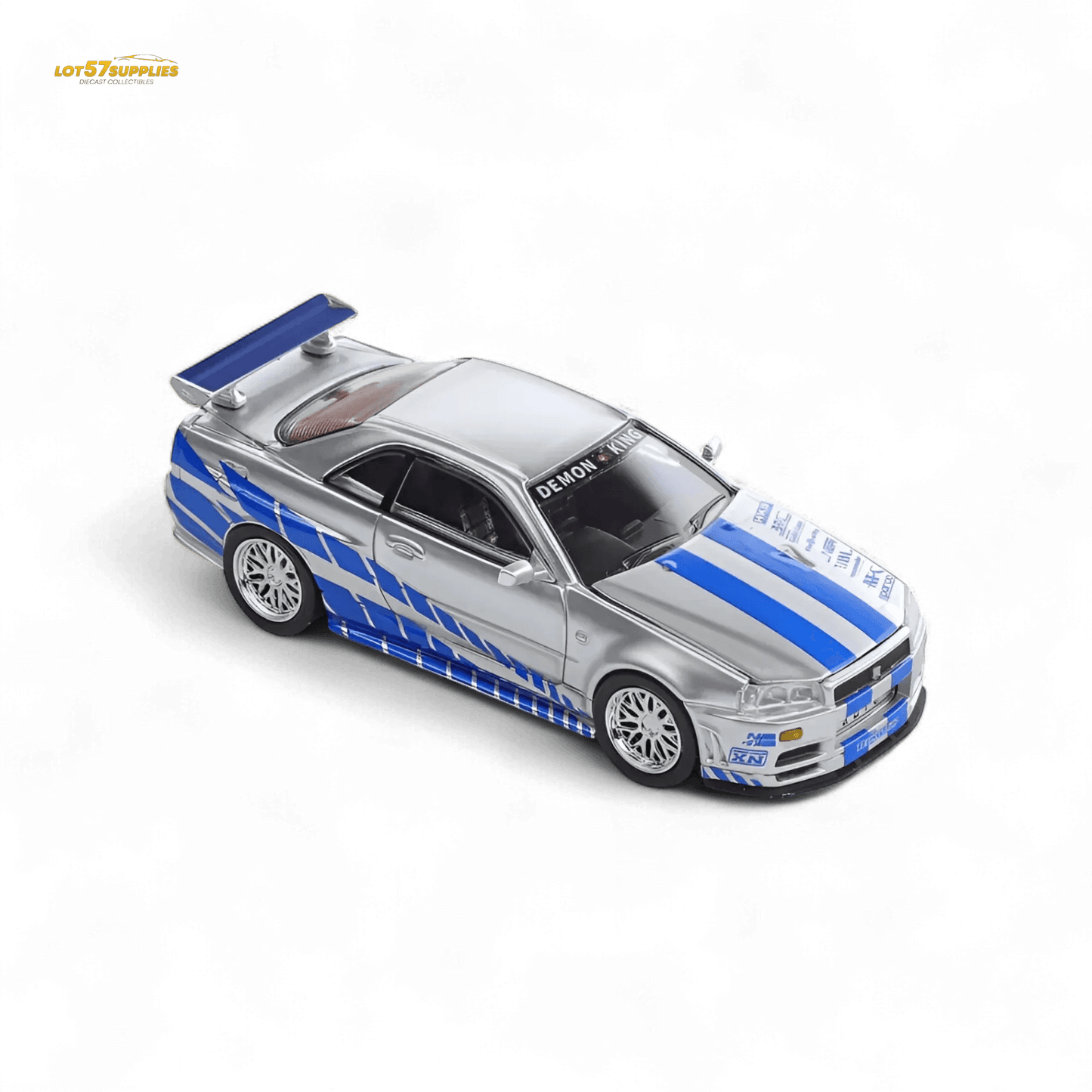 Demon King Auto Skyline GT-R R34 Z-Tune 1:64 - ToylandEU