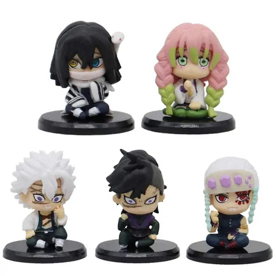  Demon Slayer Action Figure 5 Styles Q Version Bandai -  ToylandEU™