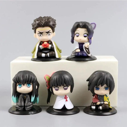  Demon Slayer Action Figure Five Styles Set Tanjiro -  ToylandEU™