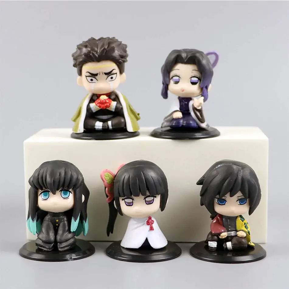  Demon Slayer Action Figure Five Styles Set Tanjiro -  ToylandEU™