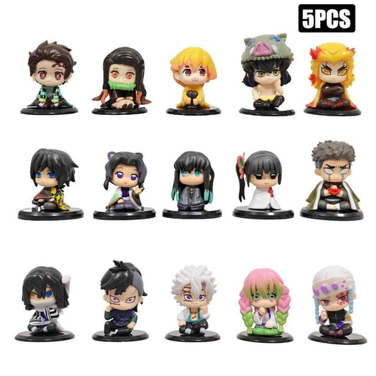  Demon Slayer Action Figure Set Elite Tanjiro Zenitsu -  ToylandEU™