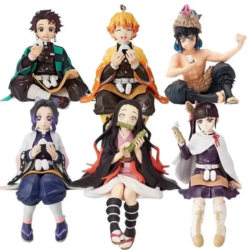  Demon Slayer Action Figure Set Premium PVC Collectible -  ToylandEU™