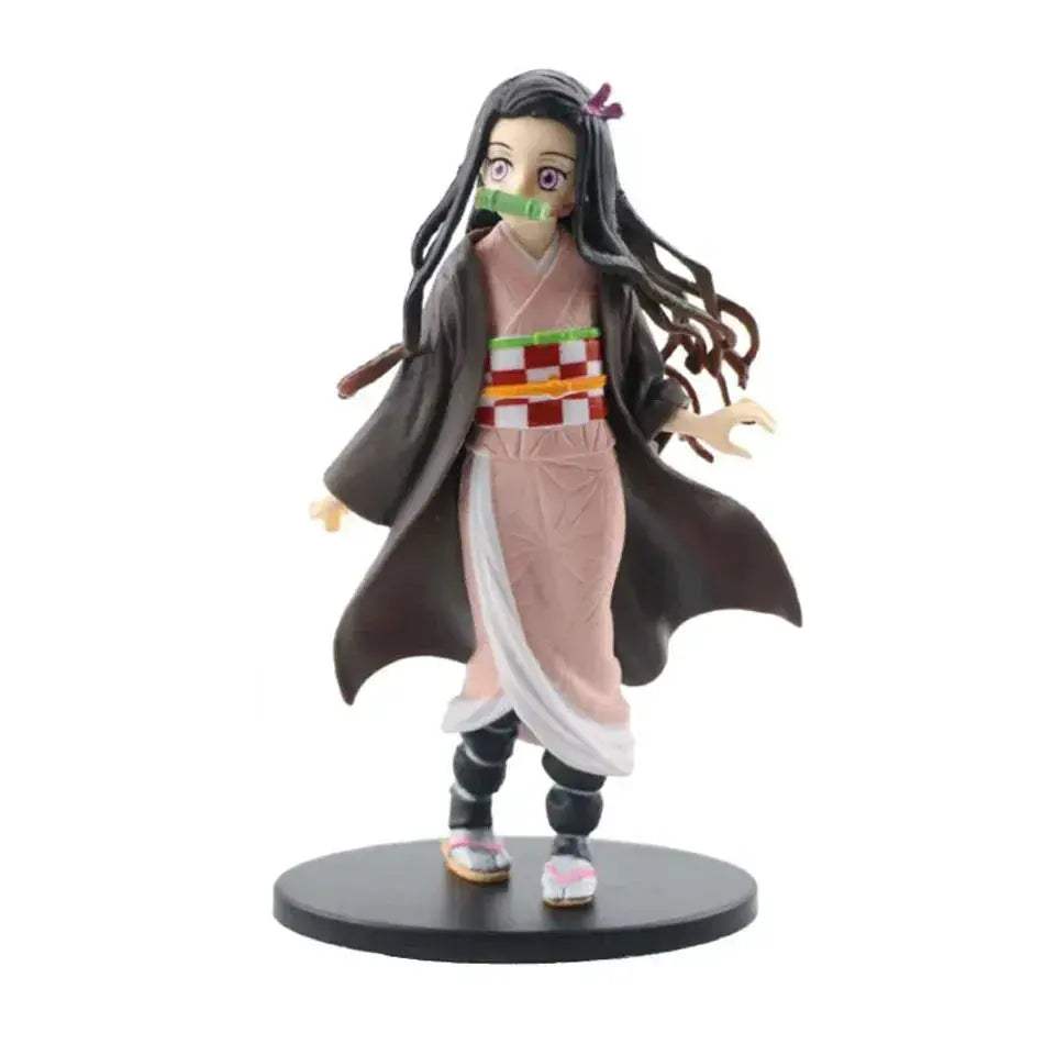 Demon Slayer Action Figures Premium Kamado Tanjirou Zenitsu Nezuko PVC - ToylandEU