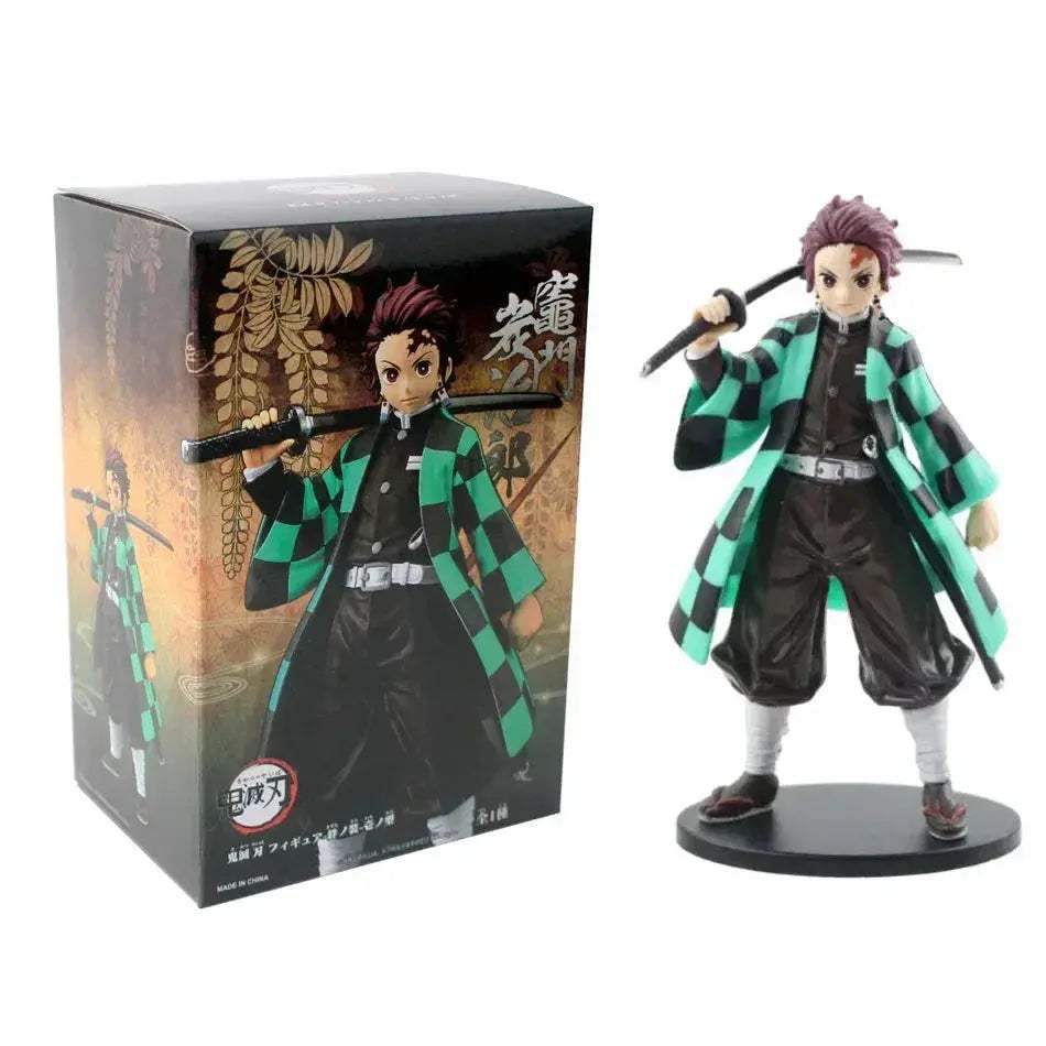 Demon Slayer Action Figures Premium Kamado Tanjirou Zenitsu Nezuko PVC - ToylandEU