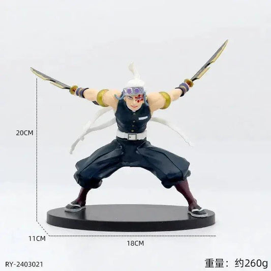  Demon Slayer Action Figures Six Figure Set Poseable -  ToylandEU™