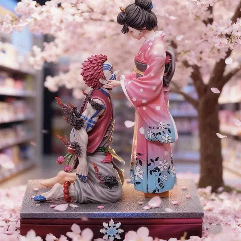 Demon Slayer Akaza Koyuki Figure With Cherry Blossom Scene - ToylandEU